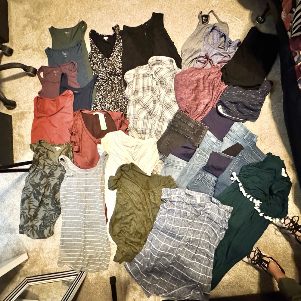 Assorted Maternity Tops & Jeans